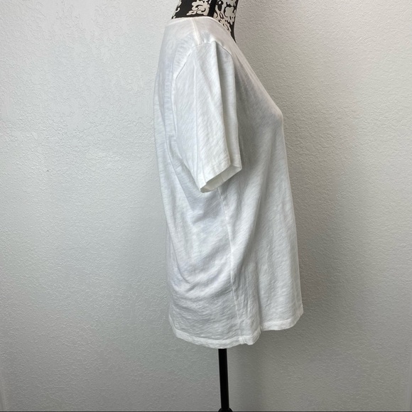 J. Crew White Pineapple Collector Tee Shirt - Picture 6 of 10